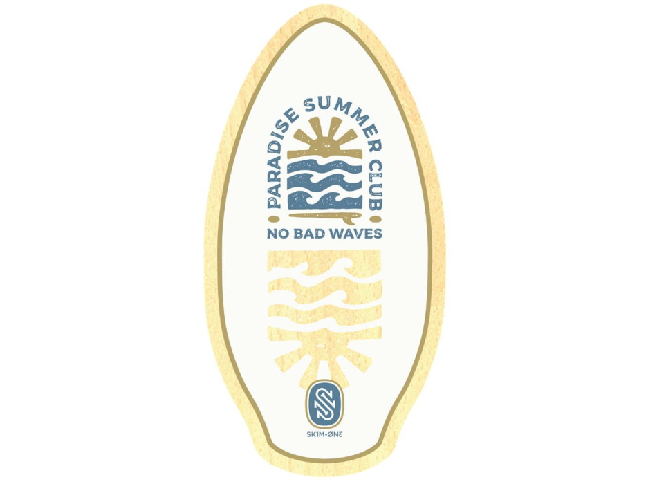 SKIM ONE SKIMBOARD PARADISE WOOD 41"