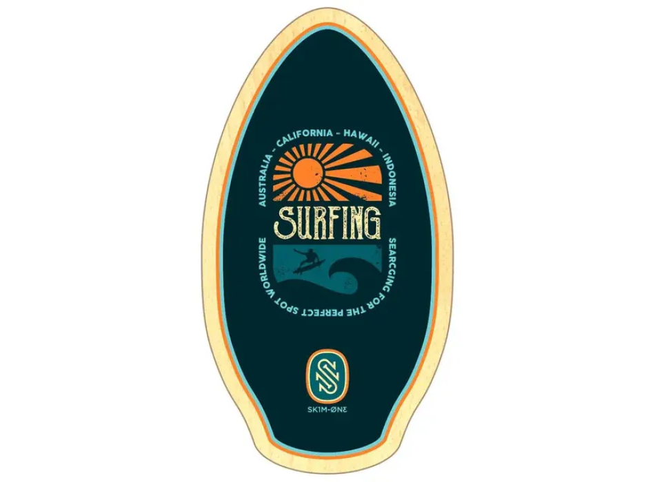 SKIM ONE SKIMBOARD WORLDWIDE WOOD 37"
