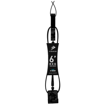 SLATER DESIGNS 6' LEASH ALL DAY REGULAR 7MM BLACK CAMO
