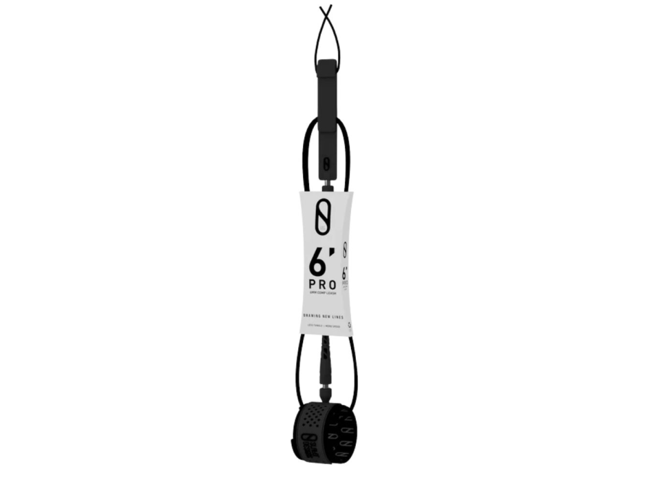 SLATER DESIGNS 6' LEASH COMP 6MM BLACK