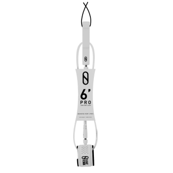 SLATER DESIGNS 6' LEASH COMP CLEAR