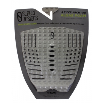 SLATER DESIGNS GRIP 3 PEZZI TRACTION ARCH PAD GRIGIO
