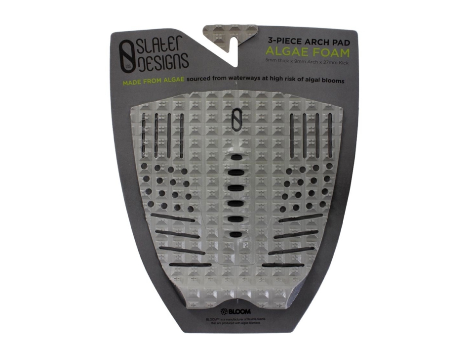 SLATER DESIGNS GRIP 3 PEZZI TRACTION ARCH PAD GRIGIO