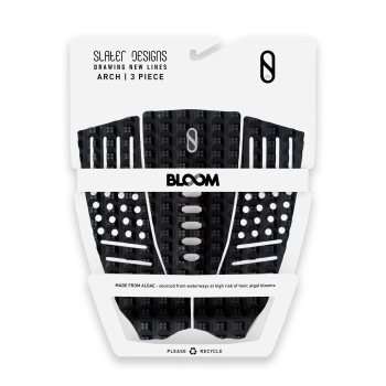 SLATER DESIGNS GRIP 3 PEZZI TRACTION ARCH PAD NERO