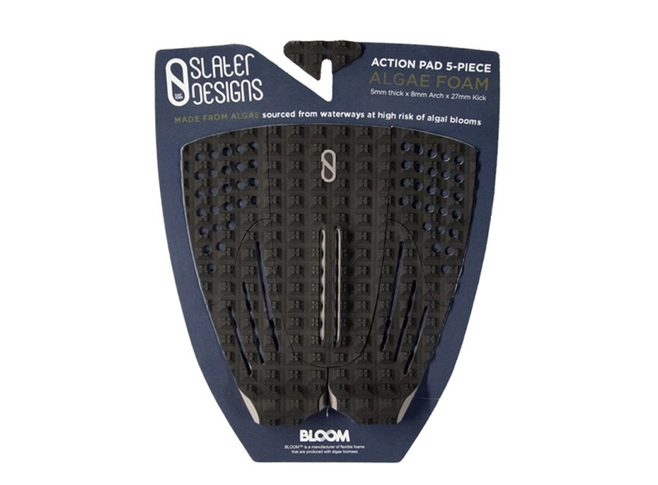 SLATER DESIGNS GRIP 5 PEZZI TRACTION ARCH PAD BLACK GREY