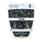 SLATER DESIGNS GRIP 5 PEZZI TRACTION ARCH PAD CAMO