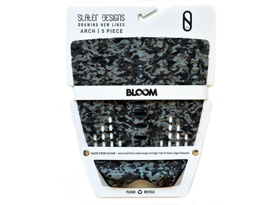 SLATER DESIGNS GRIP 5 PEZZI TRACTION ARCH PAD CAMO