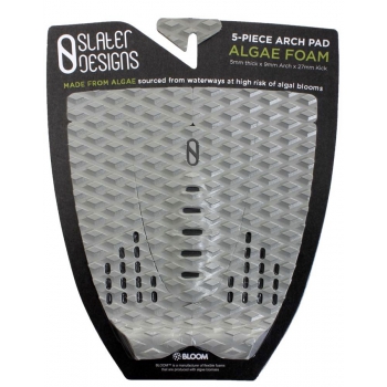 SLATER DESIGNS GRIP 5 PEZZI TRACTION ARCH PAD GRIGIO