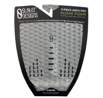 SLATER DESIGNS GRIP 5 PEZZI TRACTION ARCH PAD GRIGIO