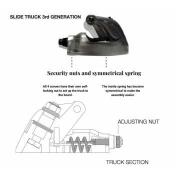 SLIDE SURFSKATE GUISSE 31" AVALANCHE 2020 