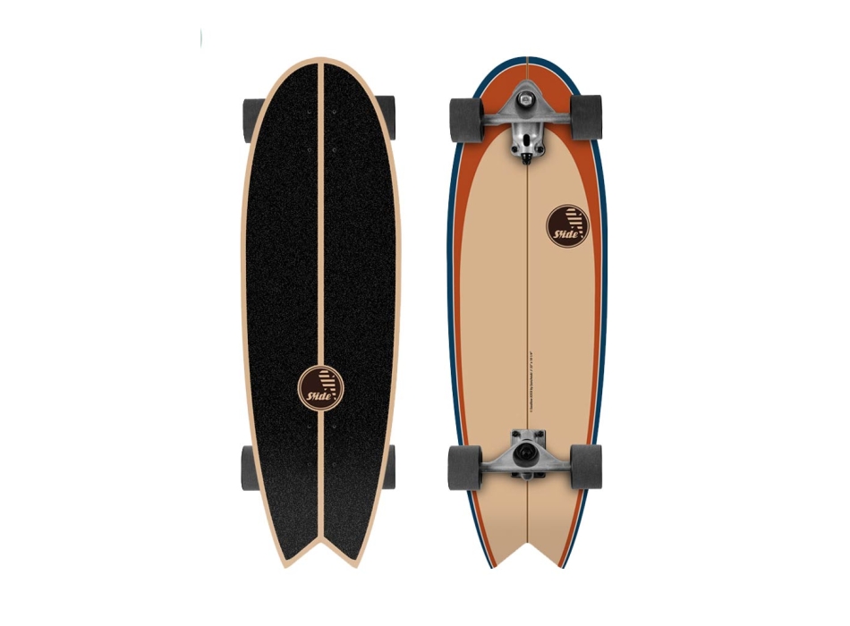 SLIDE SURFSKATE SWALLOW 33" KAOLIN