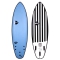 SOFTECH 5'3" - 5'11 TOLEDO WILDFIRE SOFTBOARD FCSII STRIPED