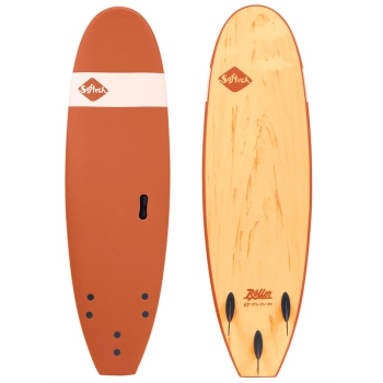 SOFTECH ROLLER 6'0"- 8'4'' HANDSHAPED SOFTBOARD CLAY