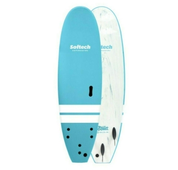 SOFTECH ROLLER 8'0'' HANDSHAPED SOFTBOARD BLUE