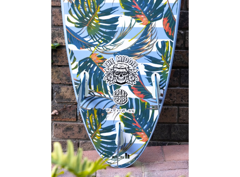 SOFTECH THE MIDDIE EPOXY SOFTBOARD FCSII TROPICAL 5'10"| 6'4"| 6'10"