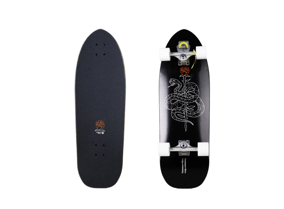 SUMMER VIBES DEVOTION 33.8'' SURFSKATE COMPLETO ATTACCO SMOOTHSTAR