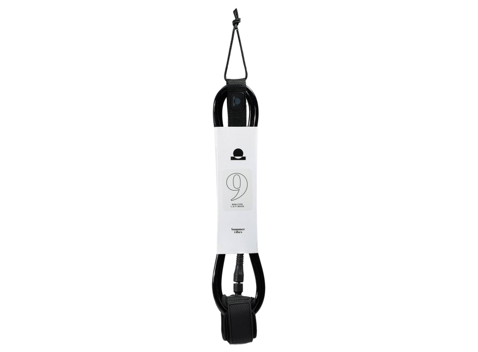 SUMMER VIBES LEASH 9’ SESSION 7mm BLACK