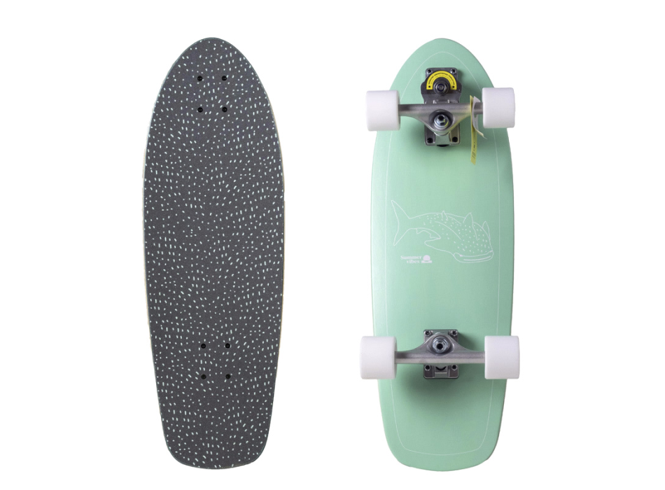 SUMMER VIBES RIPPER 29'' SURFSKATE COMPLETO ATTACCO SMOOTHSTAR