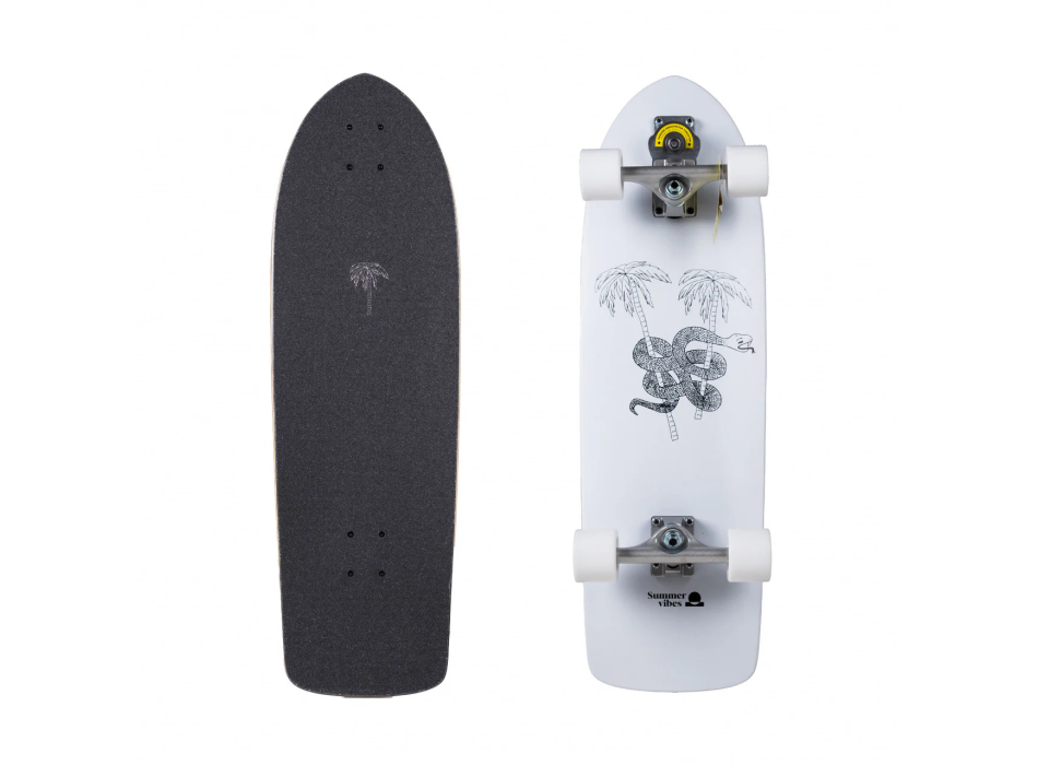 SUMMER VIBES SECRET SPOT 32.8'' SURFSKATE COMPLETO ATTACCO SMOOTHSTAR