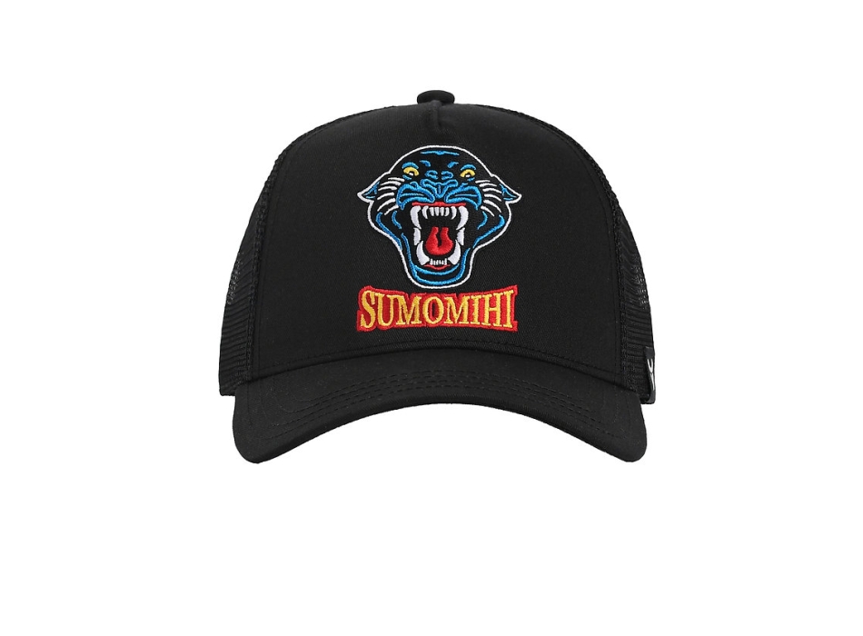 SUMOMIHI BLACK PANTHER TRUCKER CAPPELLO
