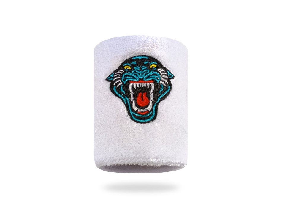 SUMOMIHI BLACK PANTHER WRISTBAND POLSINI IN SPUGNA