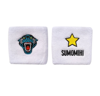 SUMOMIHI BLACK PANTHER WRISTBAND POLSINI IN SPUGNA