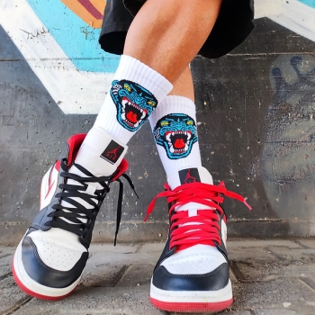 SUMOMIHI CALZINI BLACK PHANTER SOCK