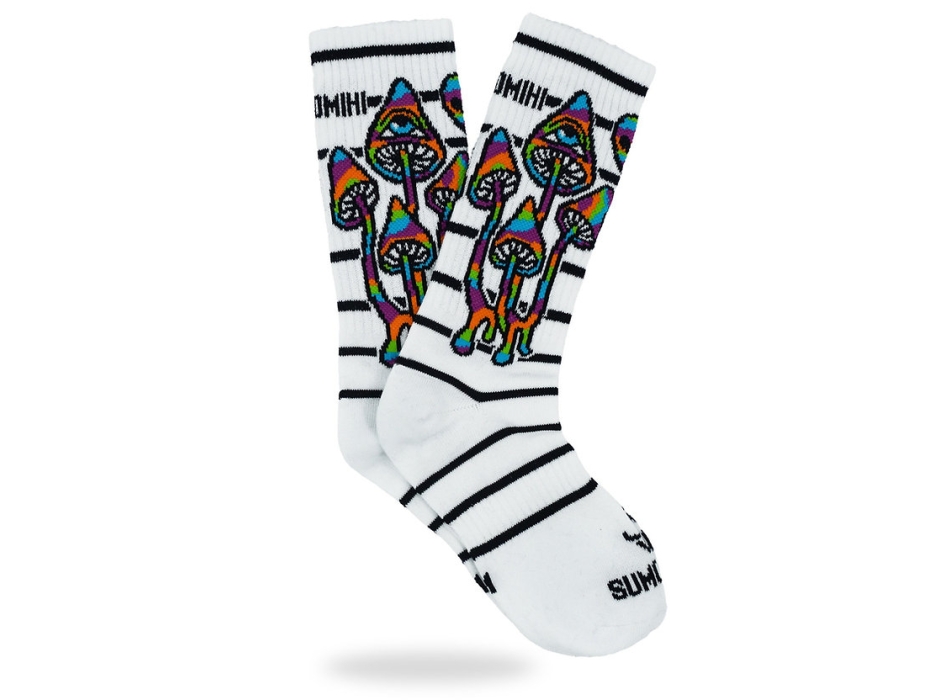 SUMOMIHI CALZINI GROOVY MUSHROOM SOCK