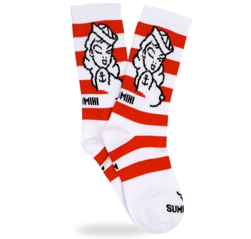 SUMOMIHI CALZINI HELLO SAILOR SOCK