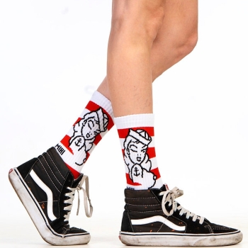 SUMOMIHI CALZINI HELLO SAILOR SOCK