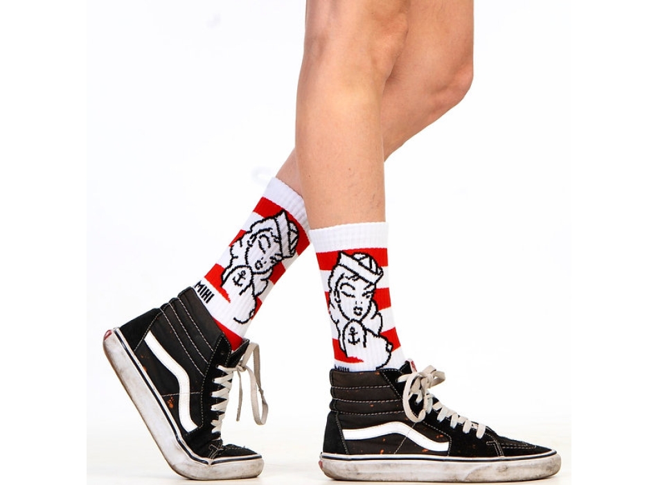 SUMOMIHI CALZINI HELLO SAILOR SOCK