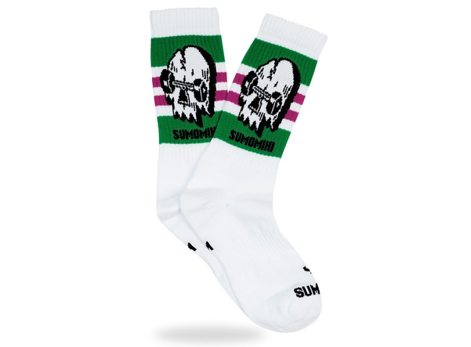 SUMOMIHI CALZINI SKULL SKATE SOCK