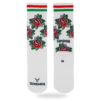 SUMOMIHI CALZINI TRADITIONAL ROSES SOCK