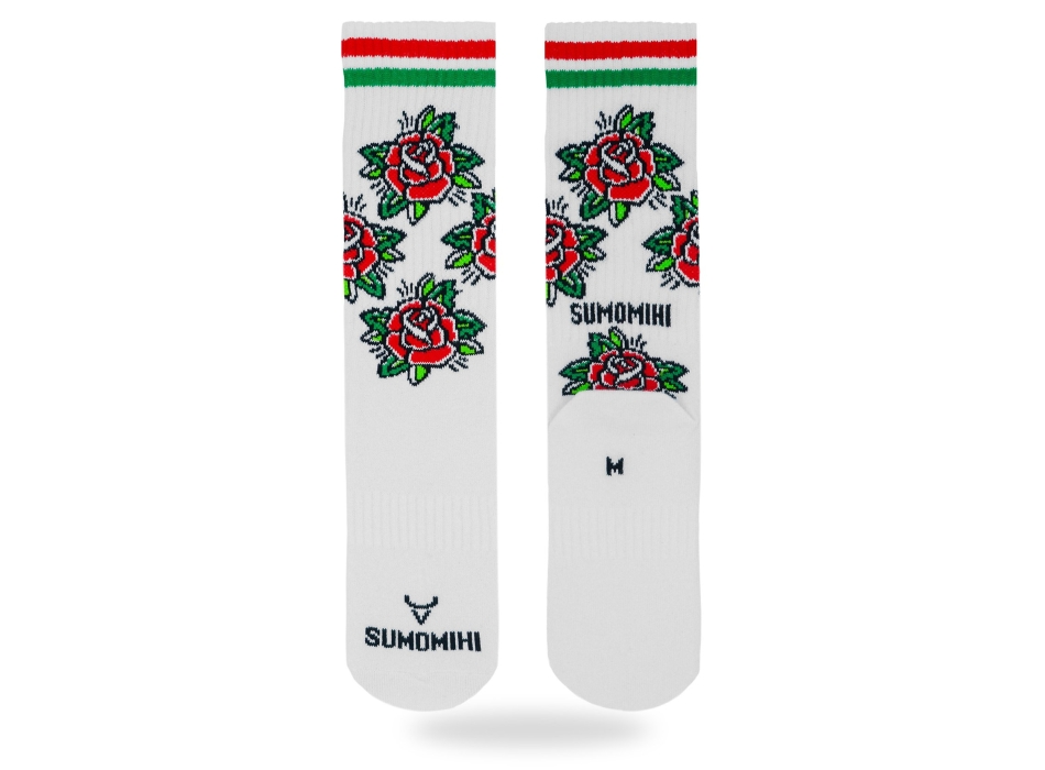 SUMOMIHI CALZINI TRADITIONAL ROSES SOCK