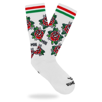 SUMOMIHI CALZINI TRADITIONAL ROSES SOCK