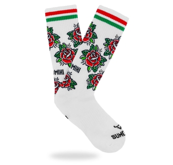 SUMOMIHI CALZINI TRADITIONAL ROSES SOCK