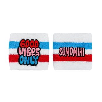 SUMOMIHI GOOD VIBES ONLY WRISTBAND POLSINI IN SPUGNA