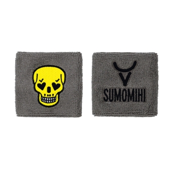 SUMOMIHI SKULL WRISTBAND POLSINI IN SPUGNA