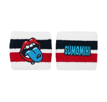 SUMOMIHI TONGUE OUT WRISTBAND POLSINI IN SPUGNA