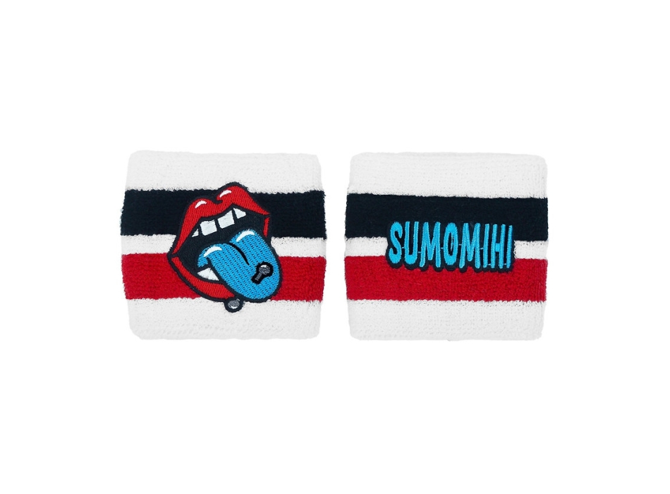 SUMOMIHI TONGUE OUT WRISTBAND POLSINI IN SPUGNA