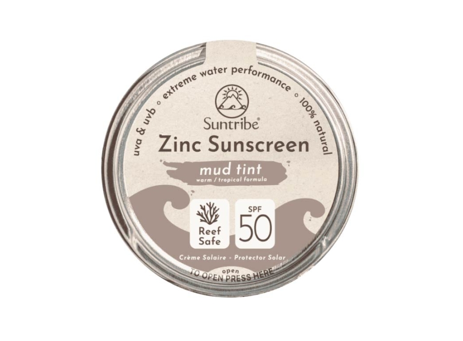 SUNTRIBE CREMA SOLARE MINERALE BIOLOGICA ZINCO SPF 50 (45GR.)