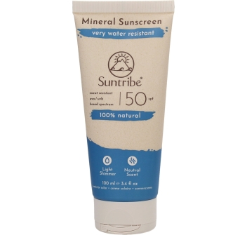 SUNTRIBE SOLARI 100% NATURALI VISO E CORPO SPF 50 - 100 ML