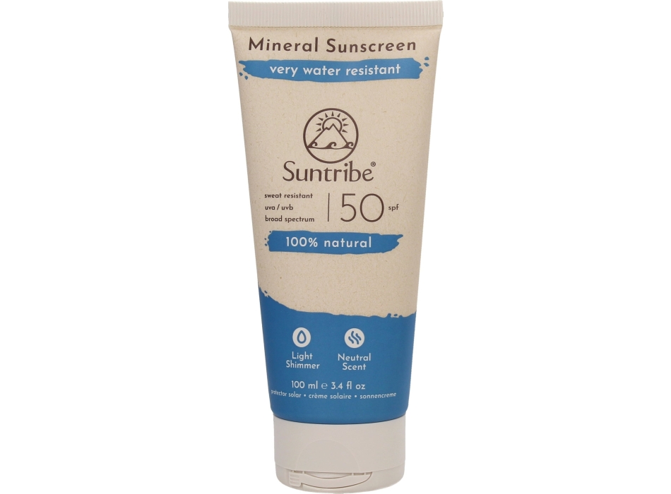 SUNTRIBE SOLARI 100% NATURALI VISO E CORPO SPF 50 - 100 ML