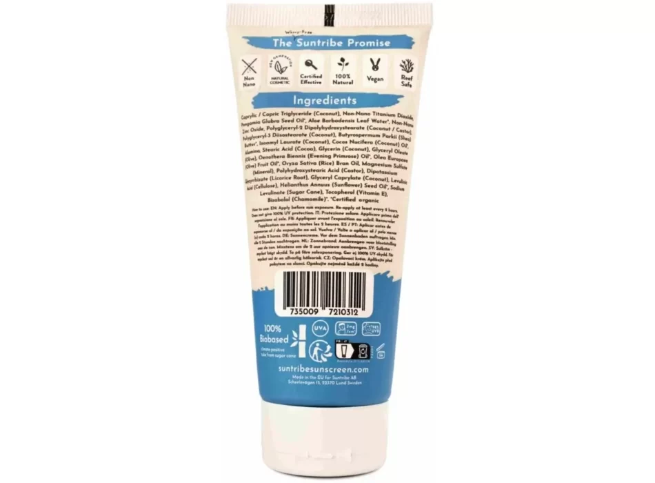 SUNTRIBE SOLARI 100% NATURALI VISO E CORPO SPF 50 - 100 ML