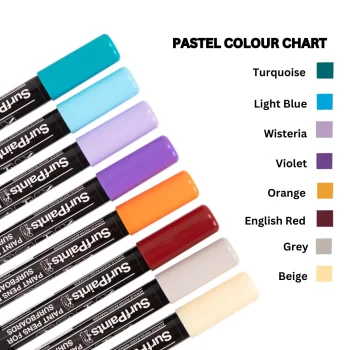 SURF PAINTS PASTEL SET PENNARELLI PER PERSONALIZZARE LA TUA TAVOLA
