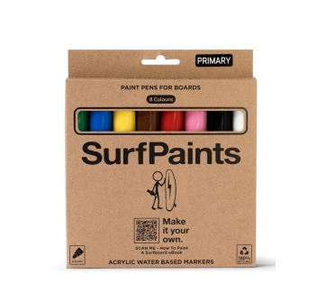 SURF PAINTS PRIMARY SET PENNARELLI PER PERSONALIZZARE LA TUA TAVOLA