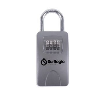 SURFLOGIC MAXI KEY SECURITY LUCCHETTO PORTA CHIAVI SILVER