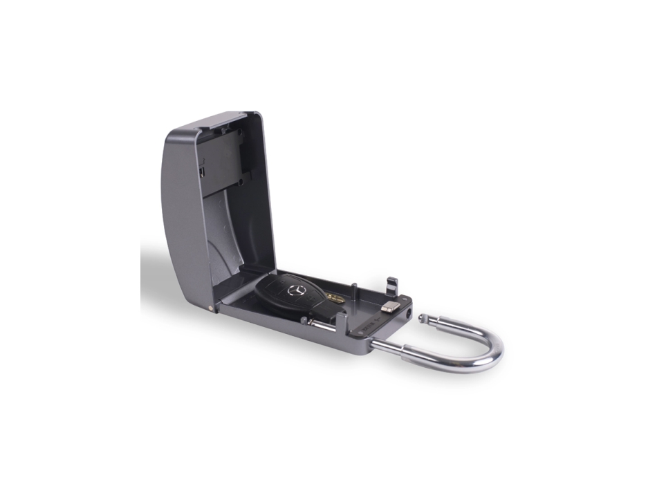 SURFLOGIC MAXI KEY SECURITY LUCCHETTO PORTA CHIAVI SILVER