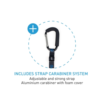 SURFLOGIC WETSUIT HANGER MAXI DOUBLE SYSTEM GRUCCIA CON MOSCHETTONE DOPPIO SISTEMA