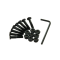 SUSHI VITI HARDWARE BOLTS ALLEN BLACK 1”